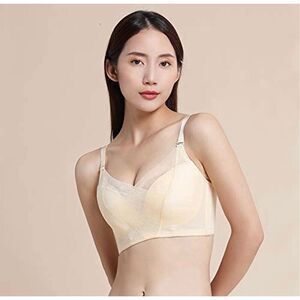 NWT Womens Fineying Shirred Ivory Lace Full Coverage Bra - Sz 36A